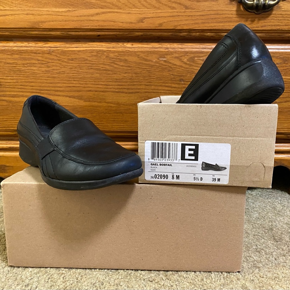 Clarks Black Women's Loafers